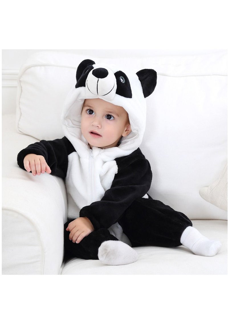 Y&D 1-Piece Children's Panda Onesie Party Costume  - Image 1