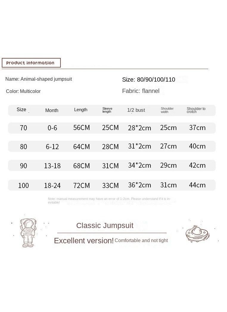 Y&D 1-Piece Children's Panda Onesie Party Costume  - Image 3