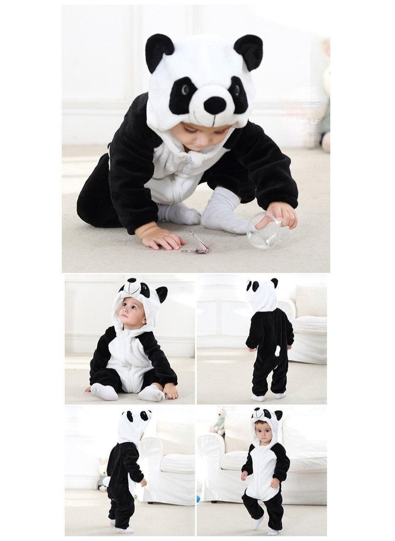 Y&D 1-Piece Children's Panda Onesie Party Costume  - Image 2