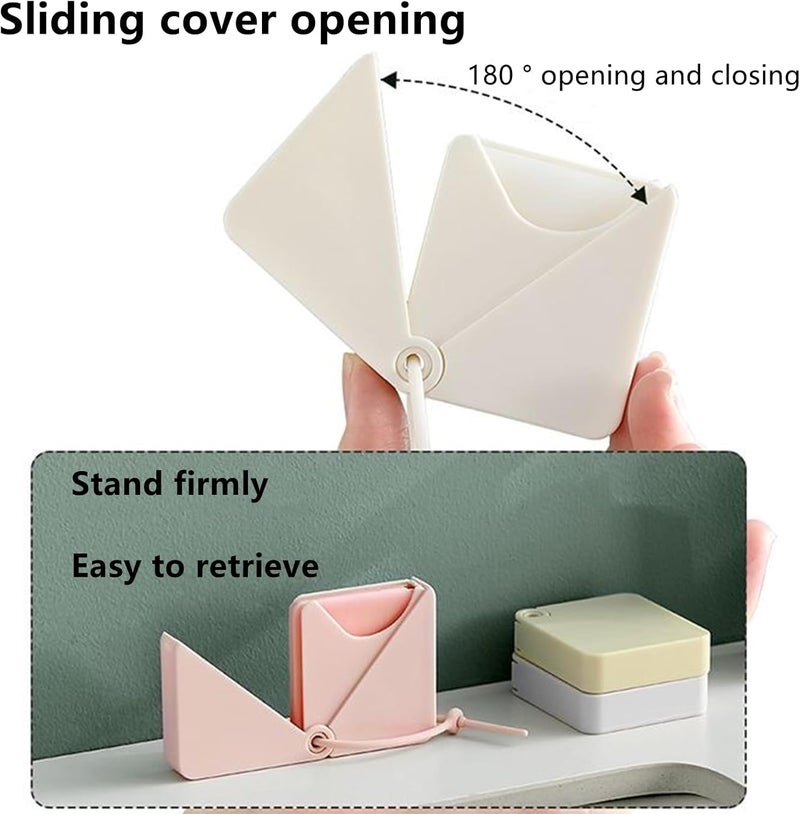 Fuzdaycu 50 Pcs Disposables Travel Soap Sheets Paper Soap Washing Hand Soaps Scenteds Slices Bath Hand Body Soaps for Travel Hand Soap Indoor Outdoor Camping Hiking - Image 3