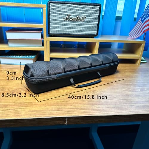 RIGICASE 6 Slots Watch Case, Men's Hard Watch travel Storage Organizer box with soft foam insert, fit up to 55mm face watch - Image 2