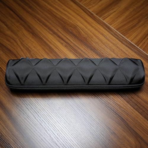RIGICASE 6 Slots Watch Case, Men's Hard Watch travel Storage Organizer box with soft foam insert, fit up to 55mm face watch - Image 1