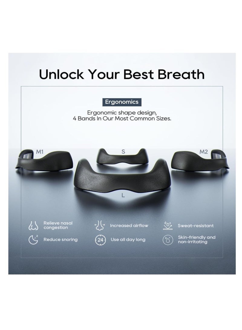 30 Pairs Anti-Snoring Magnetic Nasal Strips, Innovative Sleep Aid for Snoring Reduction, Skin-Safe Nasal Strips for Better Breathing - Image 3
