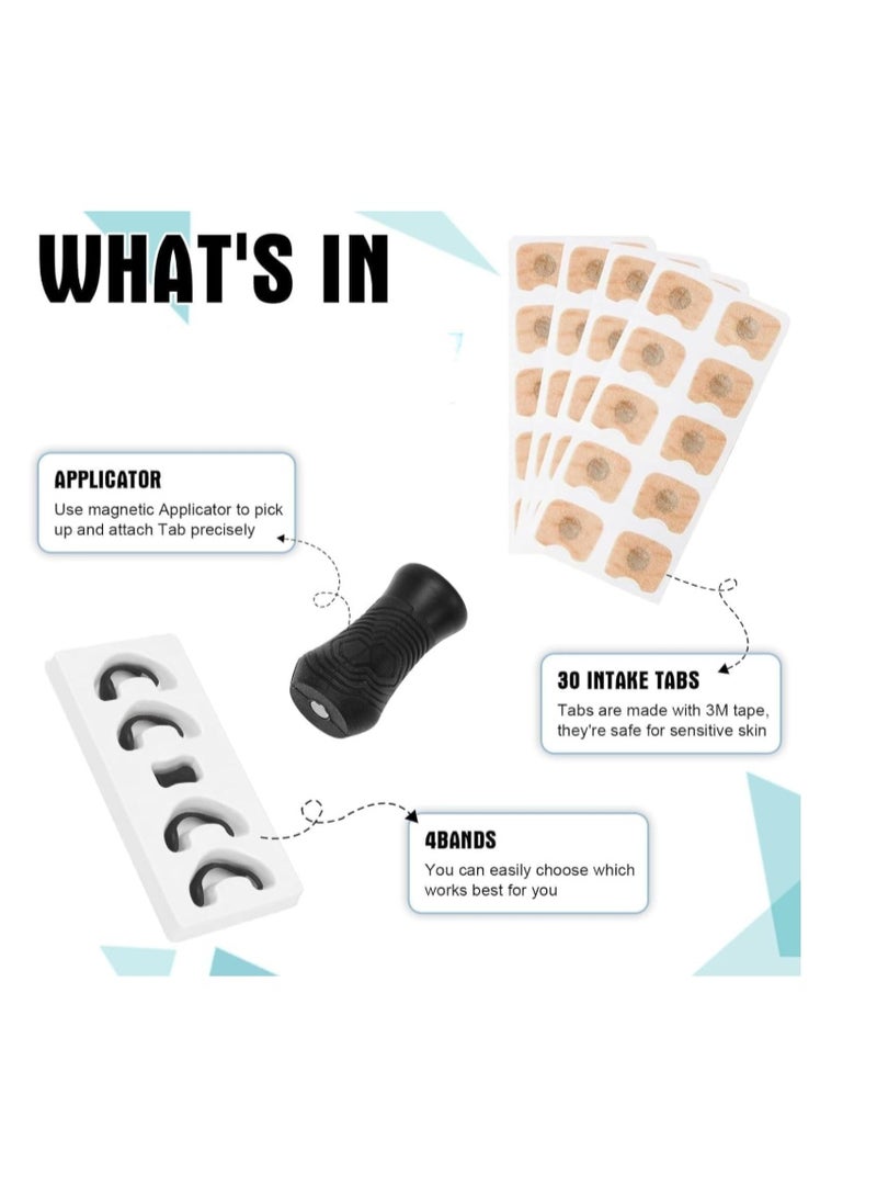 30 Pairs Anti-Snoring Magnetic Nasal Strips, Innovative Sleep Aid for Snoring Reduction, Skin-Safe Nasal Strips for Better Breathing - Image 5