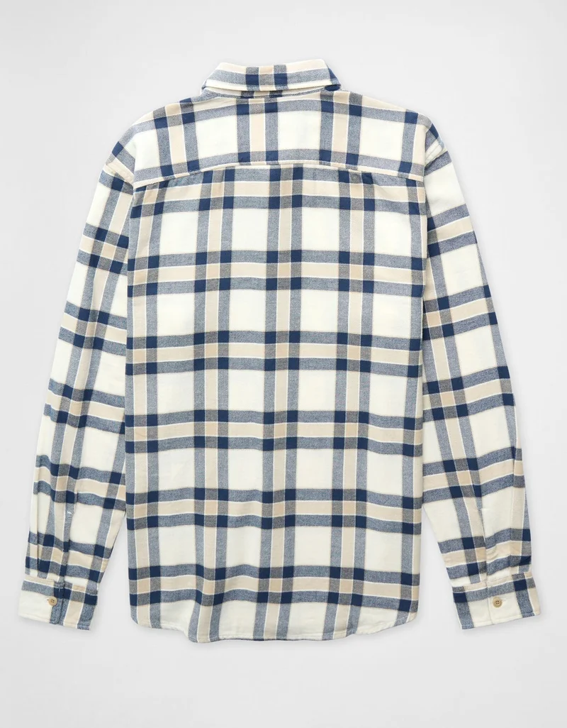 American Eagle  AE Flannel Shirt for Men | Best Price UAE