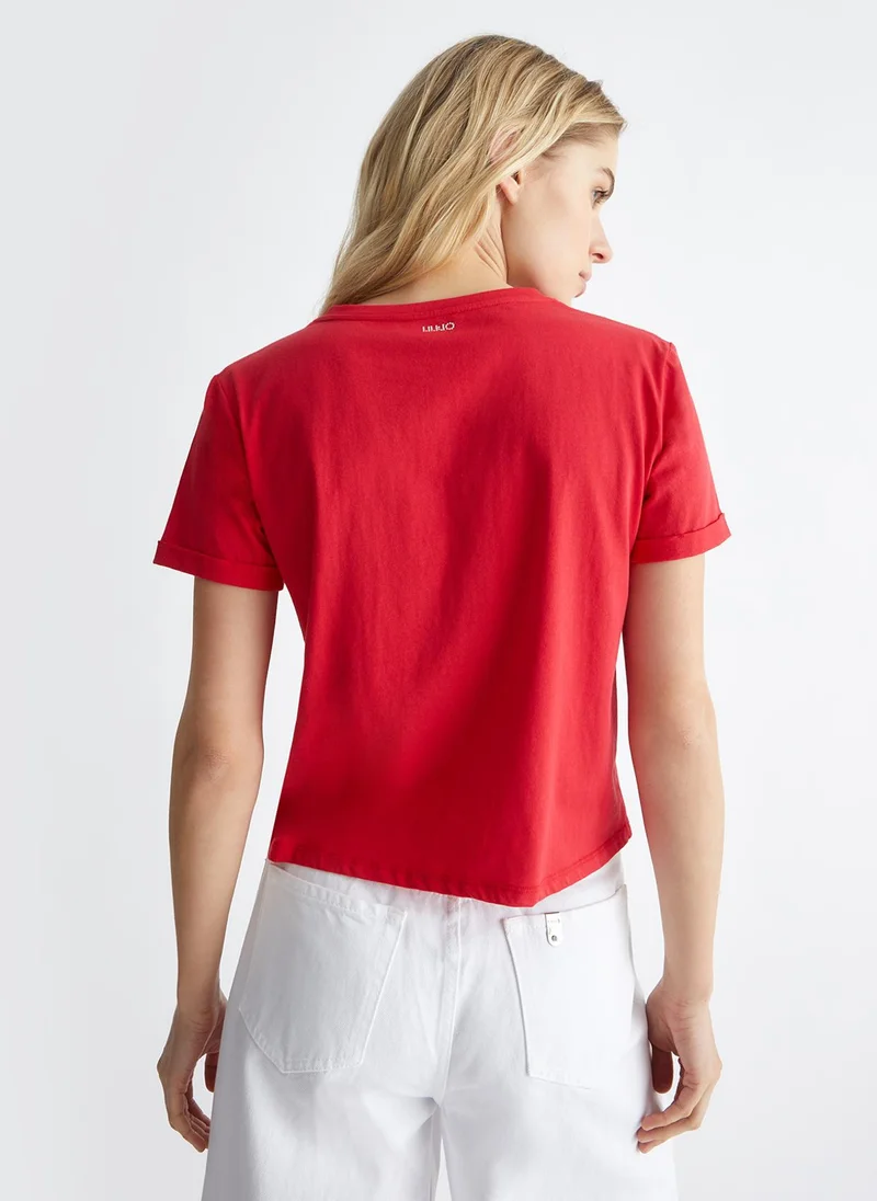 Liu Jo Rhinestone t-shirt