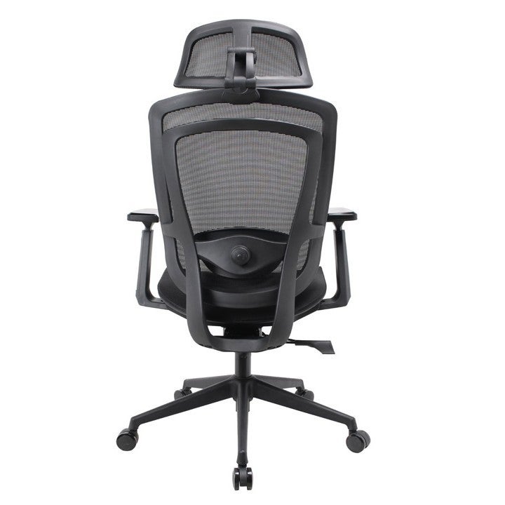 Multiwood Superior Comfort Office Seating with Deep Padding, Posture Support and Relaxed Tilt Function – Black - Image 3