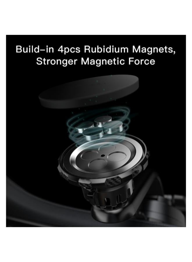 Yesido C159 Magnetic car mount mobile phone holder suction cup type Car air outlet navigation bracket - Image 4