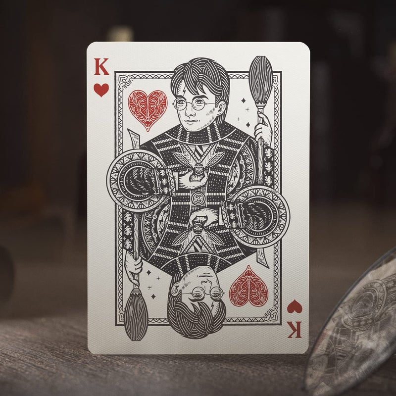 theory11 Harry Potter Playing Cards - Green (Slytherin) - Image 3