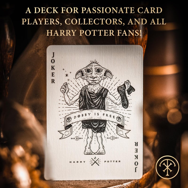 theory11 Harry Potter Playing Cards - Green (Slytherin) - Image 4