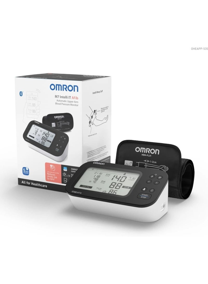 Omron M7 Afib Upper Arm Automatic Blood Pressure Monitor (New Version) - Image 1