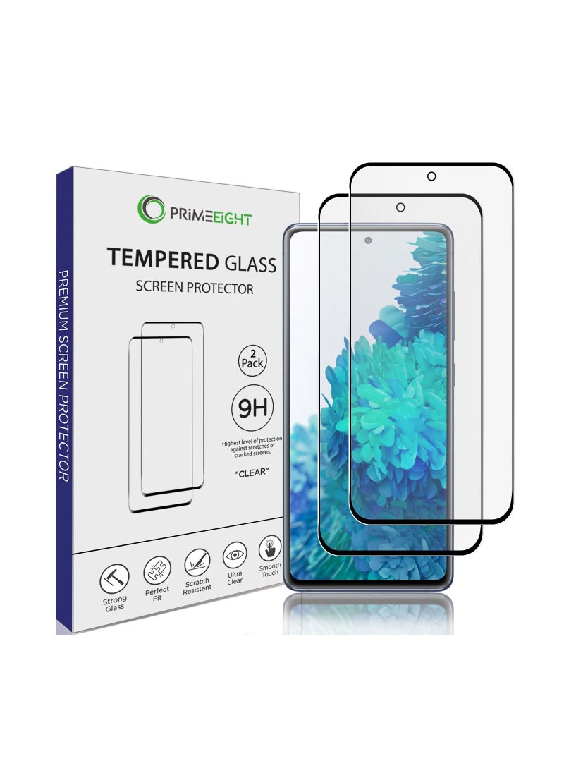 PRIMEEIGHT - Samsung Galaxy S20 PLUS Screen Protector 6.7 Inch Display - Ultra Thin 9H Hardness Tempered Glass S20 PLUS Pack of 2 - Easy to Install HD Clear Screen Protector S20 PLUS - Image 1