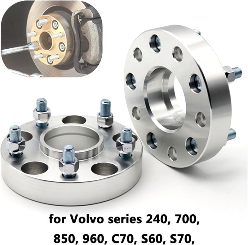 Vuzmode 2PCS Wheel Spacer Adapter for Volvo - Image 5