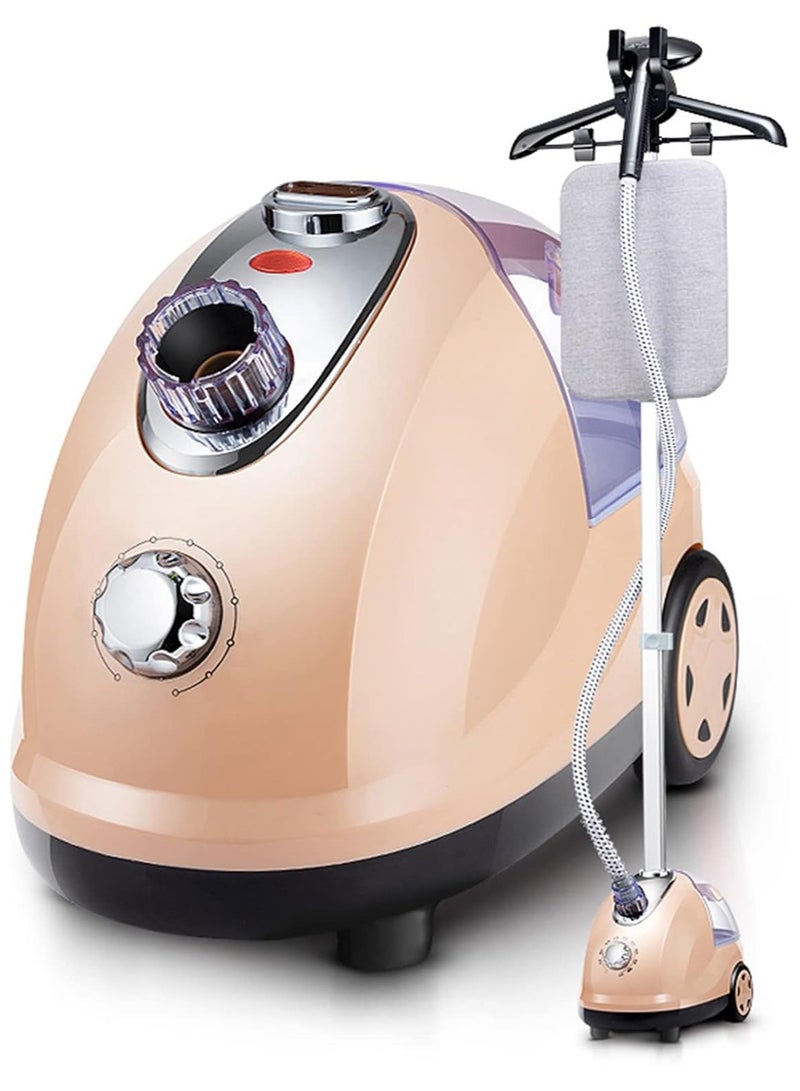 Denx Professional Garment Steamer, 2 in 1, Flatbed Vertical Steamer, 2000W, Fast Heating with 1.8L Water Tank - Image 1