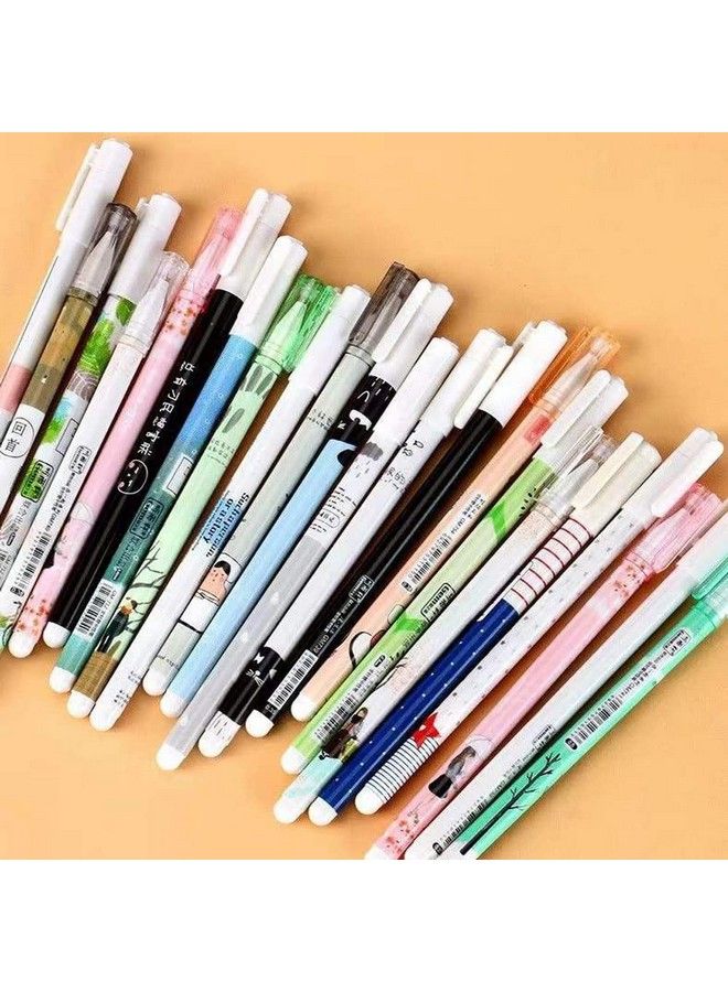 Maydahui 12Pcs Tiger Shaped Rollerball Pens Creative Cartoon Leopard Animal Pen Cute Kawaii Fashion Writing Pens Black Gel Ink For Boys School Office - Image 1