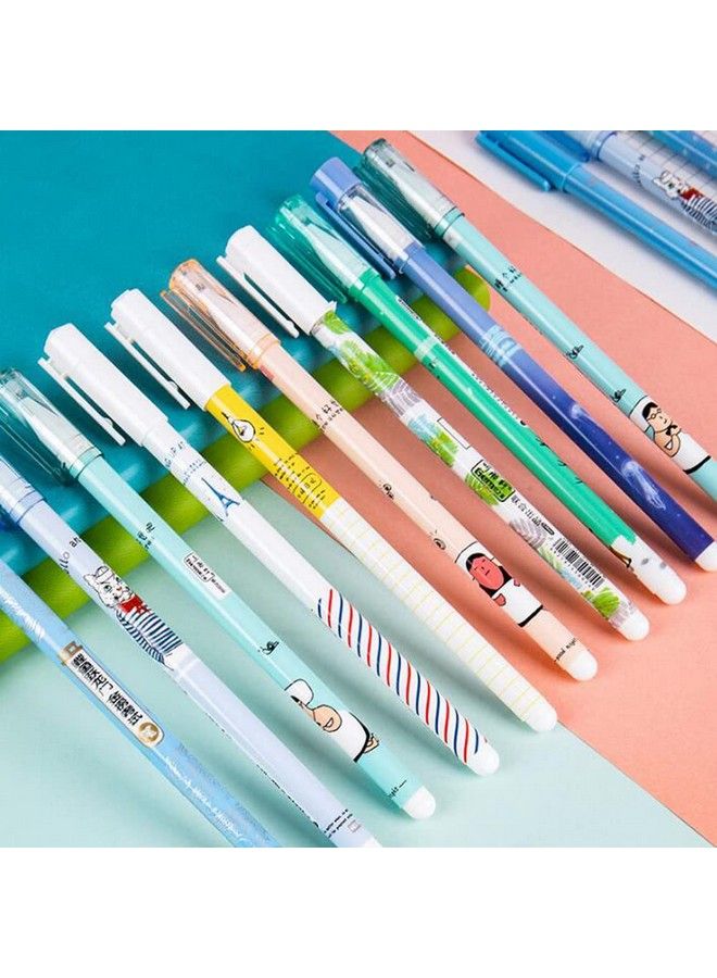 Maydahui 12Pcs Tiger Shaped Rollerball Pens Creative Cartoon Leopard Animal Pen Cute Kawaii Fashion Writing Pens Black Gel Ink For Boys School Office - Image 5