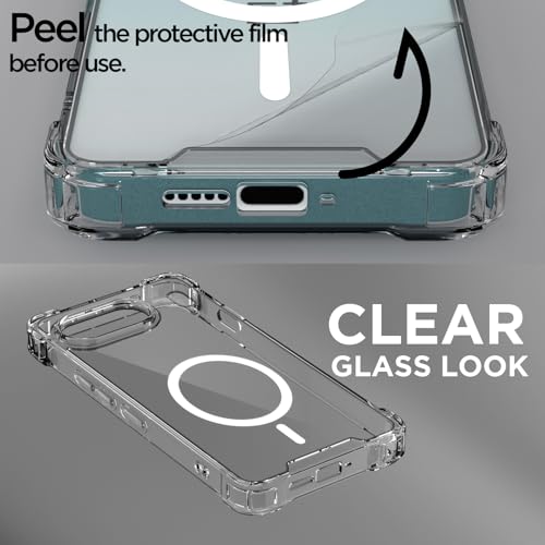 Pikkme Back Cover for OnePlus Nord 4 5G Mag-Safe Shockproof PC + TPU Protective Case Magnetic Support Bumper Case (Transparent Mag-Safe) - Image 3