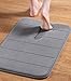 Flamingo P Flamingo P Memory Foam Bath Mat Soft Memory Foam Non Slip Bath Mat Toilet Floor Rug Non Slip Rubber Backing Non Slip - Image 2