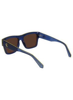 Calvin Klein Jeans Men's Rectangular Sunglasses - CKJ23605S-400-5618 - Lens Size: 56 Mm  - Image 3