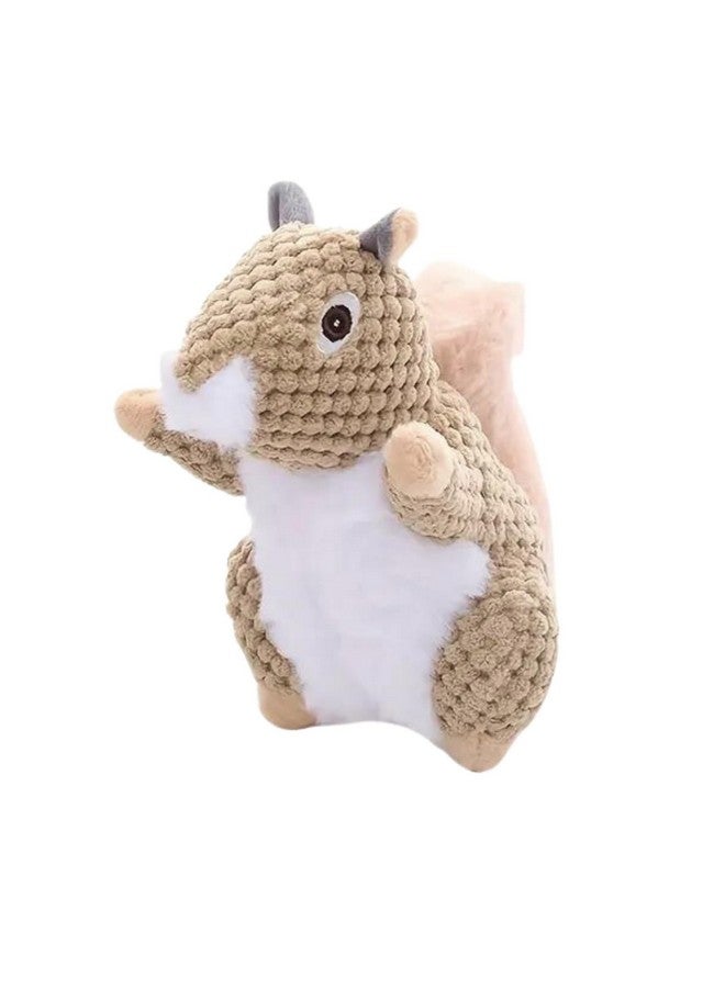 إيميلي بيتس ألعاب الكلاب المحشوة التي تصدر صريرًا، ألعاب مضغ الحيوانات الأليفة، ألعاب حيوانات الكوالا المحشوة، ألعاب تفاعلية لأضراس العض للجراء والكلاب (بني) - Image 1