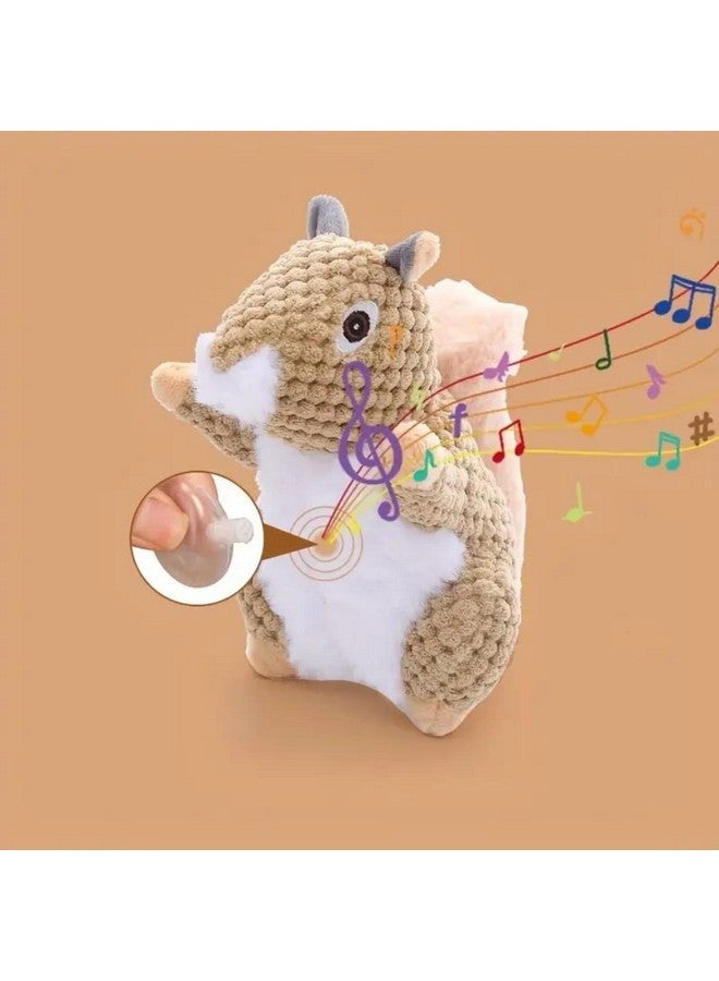 إيميلي بيتس ألعاب الكلاب المحشوة التي تصدر صريرًا، ألعاب مضغ الحيوانات الأليفة، ألعاب حيوانات الكوالا المحشوة، ألعاب تفاعلية لأضراس العض للجراء والكلاب (بني) - Image 3