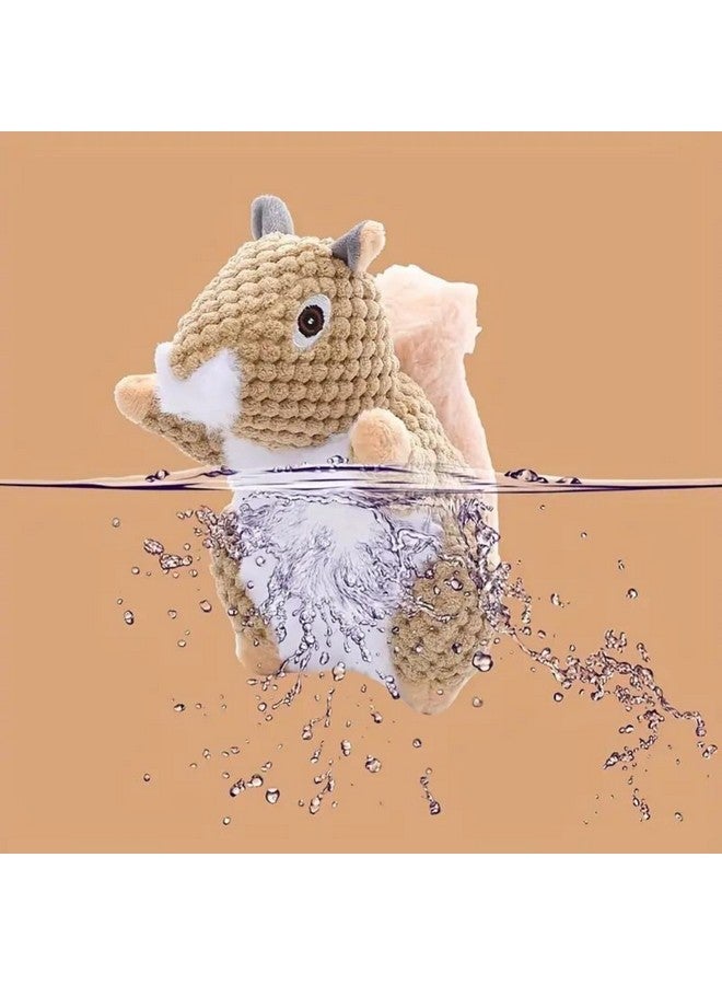 إيميلي بيتس ألعاب الكلاب المحشوة التي تصدر صريرًا، ألعاب مضغ الحيوانات الأليفة، ألعاب حيوانات الكوالا المحشوة، ألعاب تفاعلية لأضراس العض للجراء والكلاب (بني) - Image 4