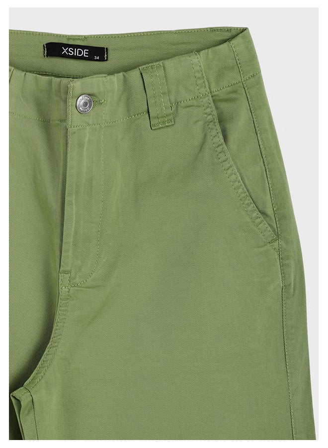 LC WAIKIKI Standard Fit Gabardine Women's Cargo Trousers - Image 4