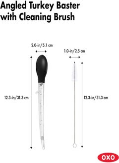 AKDC AKDC Good Grips Angled Baster With Cleaning Brush  - Image 2