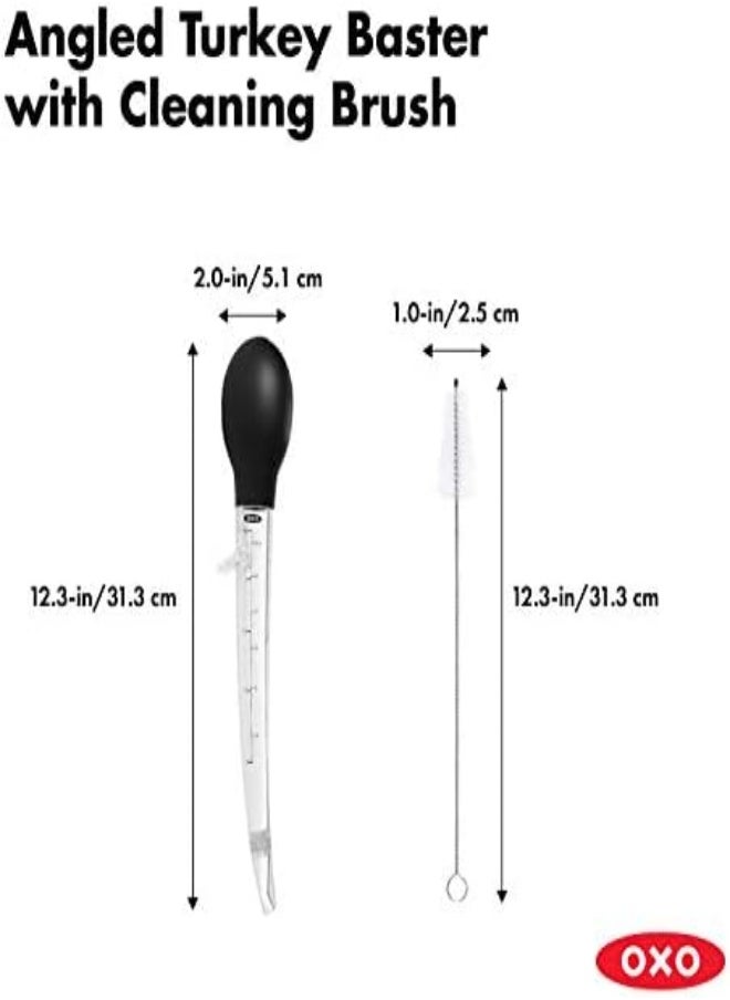 AKDC AKDC Good Grips Angled Baster With Cleaning Brush  - Image 4