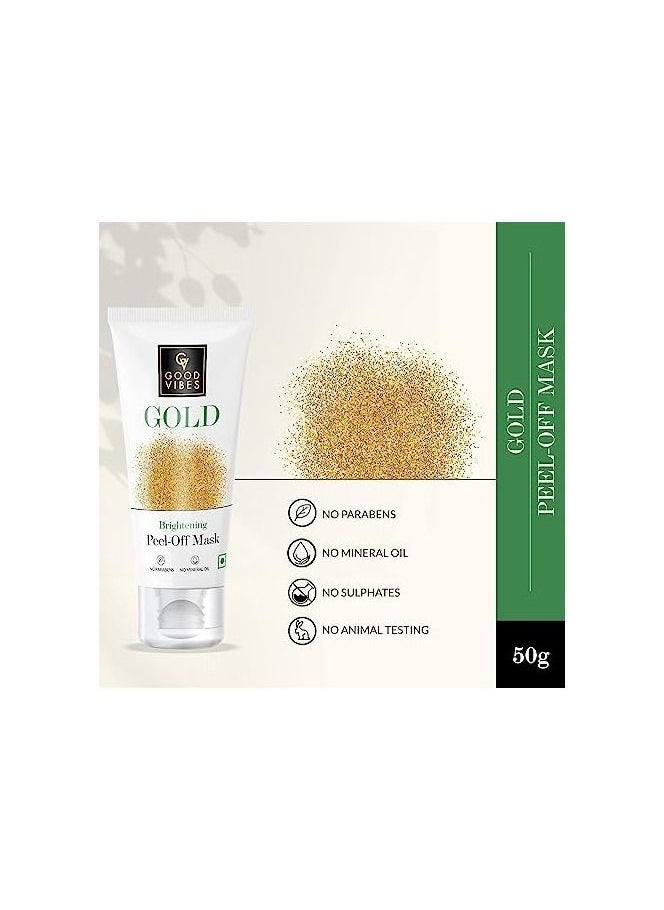 Good Vibes Good Vibes Gold Brightening Peel Off Mask  - Image 2