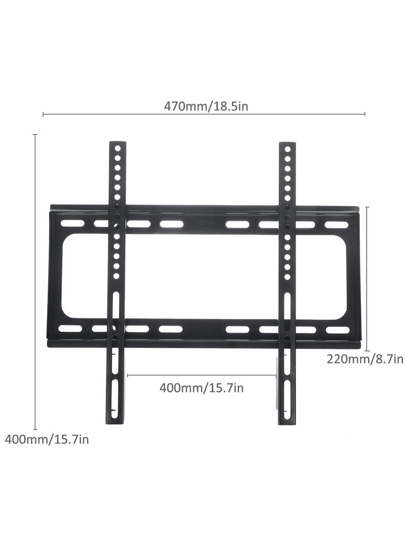 Utopia TV Wall Mount Fit For Most 26-63 Inch Led Lcd Flat Screen Tv Up To Vesa And 33 Lbs Loading Capacity Black - Image 2