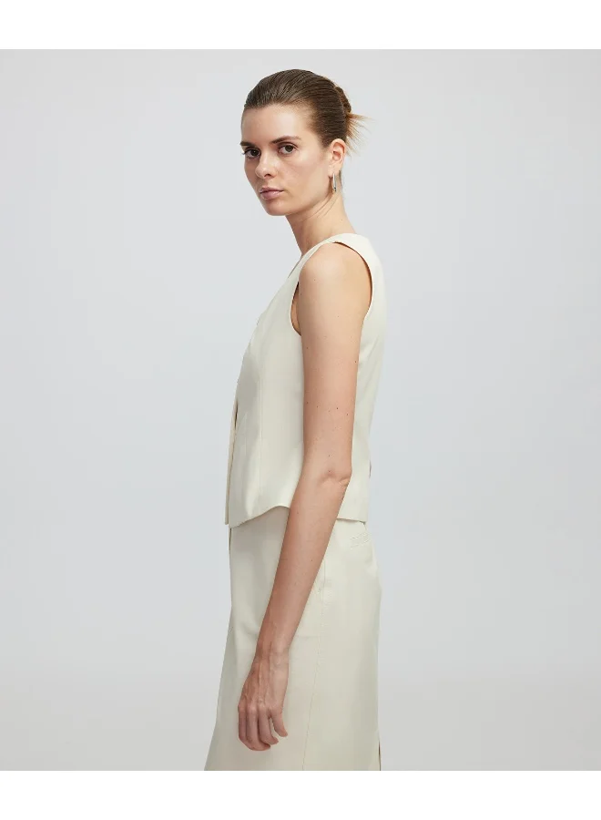 Ipekyol  Slim Fit Vest for Women | Best Price UAE