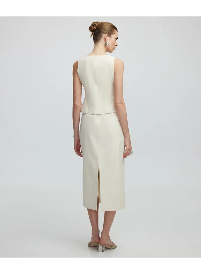 Ipekyol  Slim Fit Vest for Women | Best Price UAE