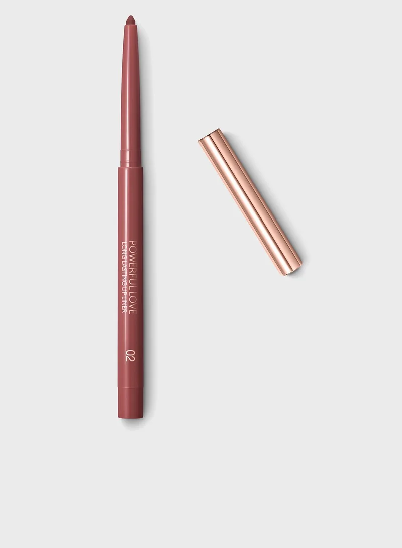 KIKO MILANO Powerful Love Long Lasting Lip Liner - 02 - Pink Lucky Charm