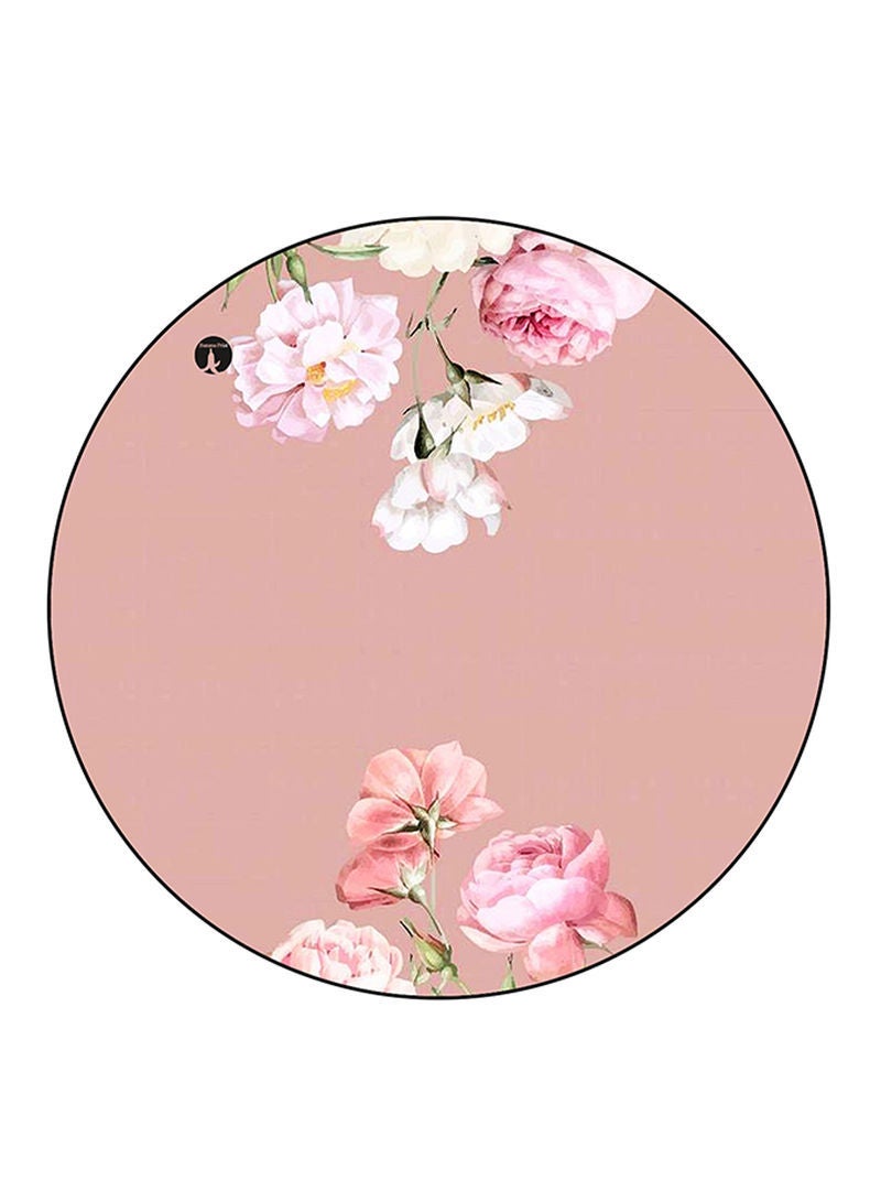 RKN Flowers Printed Mouse Pad  Multicolour