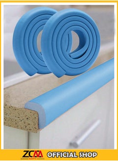 ZCM-HAPPY 2-Piece Baby Proof Edge and Corner Guards – Soft Foam Furniture Safety Protectors for Tables & Edges – Childproofing Bumper Protectors for Ultimate Toddler Safety  - Image 1