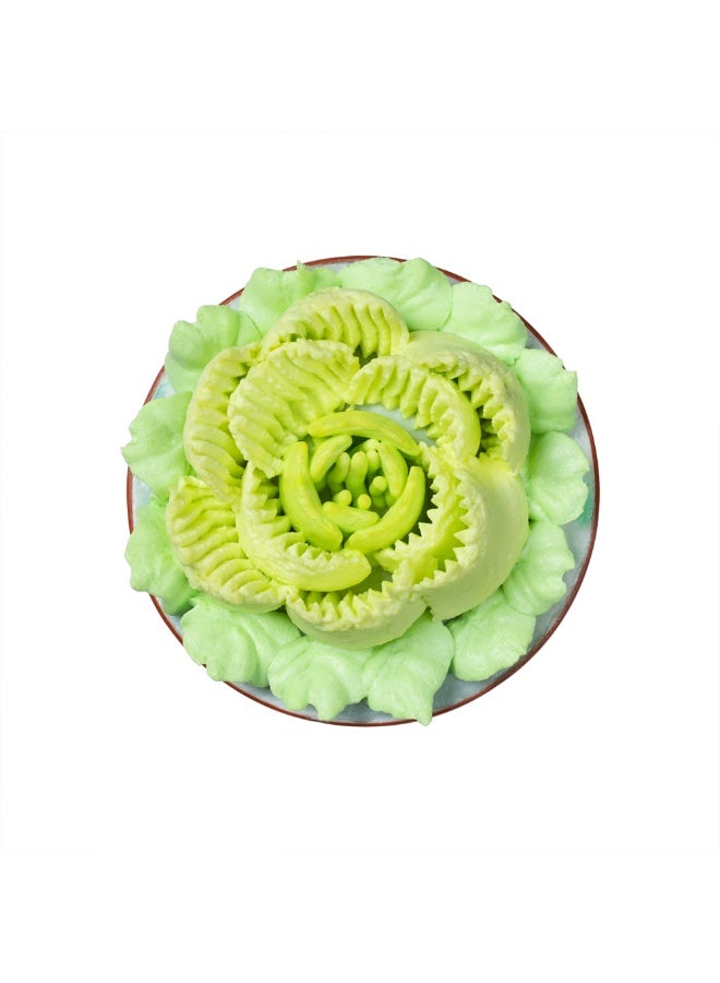 Restaurantware Russian Piping Tip, 1 Petal Cake Decor Piping Tip - #46, Corrosion-Resistant, Stainless Steel Decorating Tip For Frosting, Dishwashable, Decorate Cupcakes, Cakes, or Cookies - Image 2