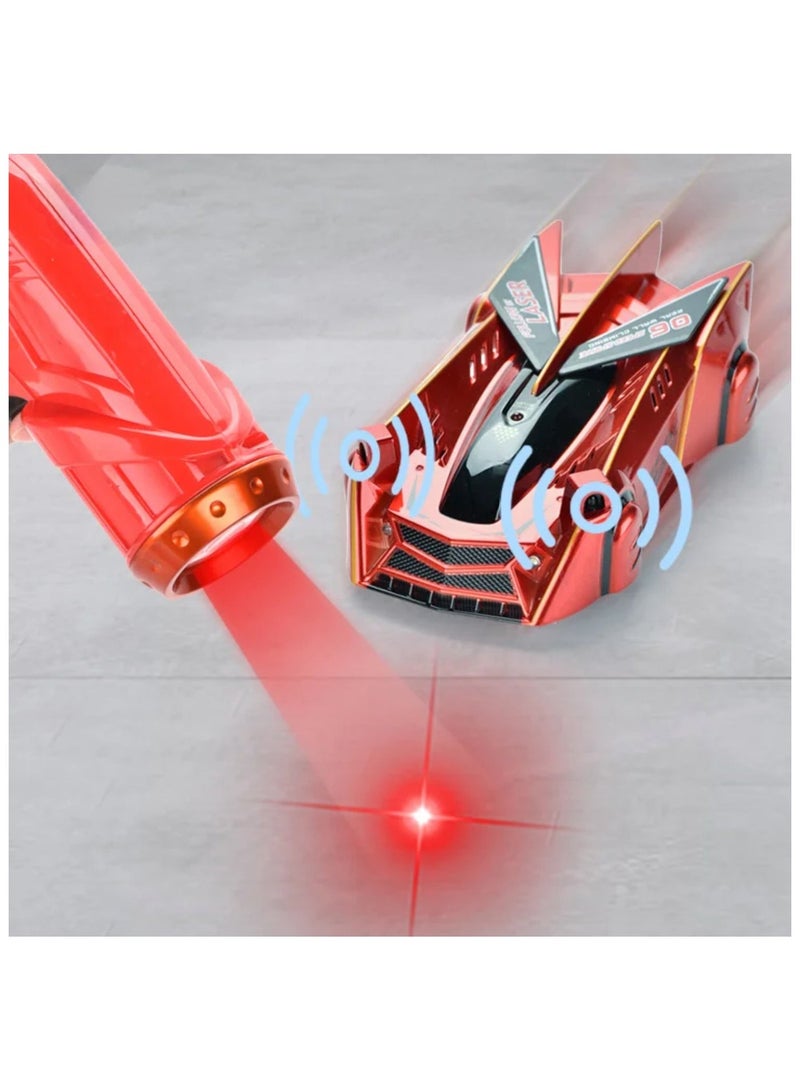 MIXDE Wall Climbing Remote Control Car Dual Mode 360° Rotating RC Stunt Cars with Headlight Rechargeable Toys for Boys Gift for Kids - Image 4
