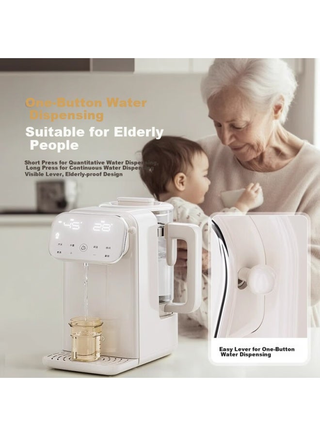Skuld Shikou Constant Temperature Glass Kettle, Baby-specific, Precise Water Output, Milk Maker, Home Use Milk Warmer, Water Dispenser P9 - Image 2
