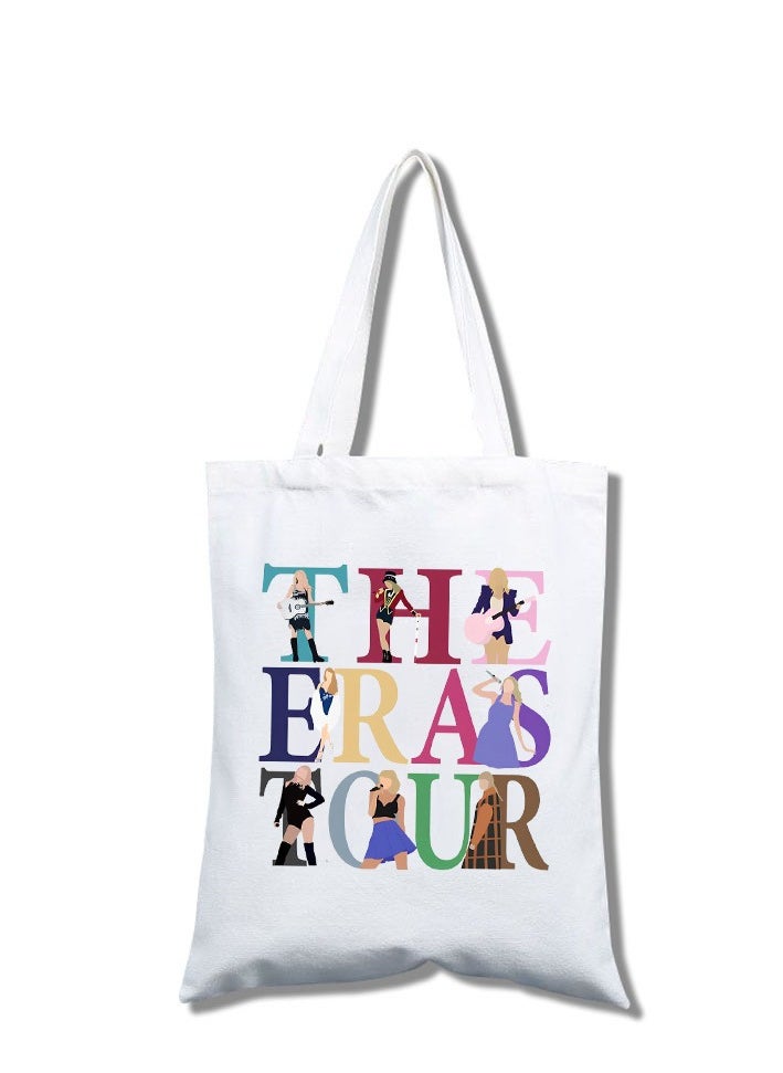 Taylor Swift Taylor Swift The Eras Tour Official Merchandise Black Tote Bag Ltd Edition 