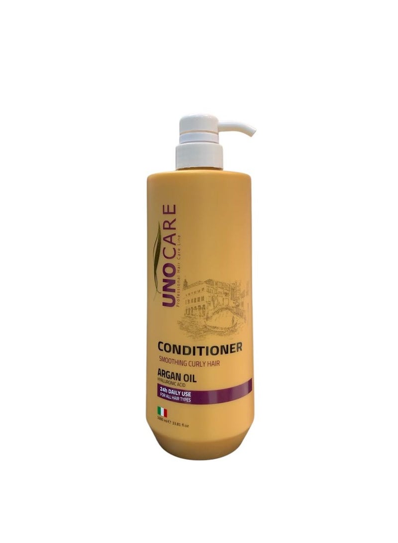 Uno Care Conditioner Argan oil with Hyaluronic Acid 1000ml - Image 1