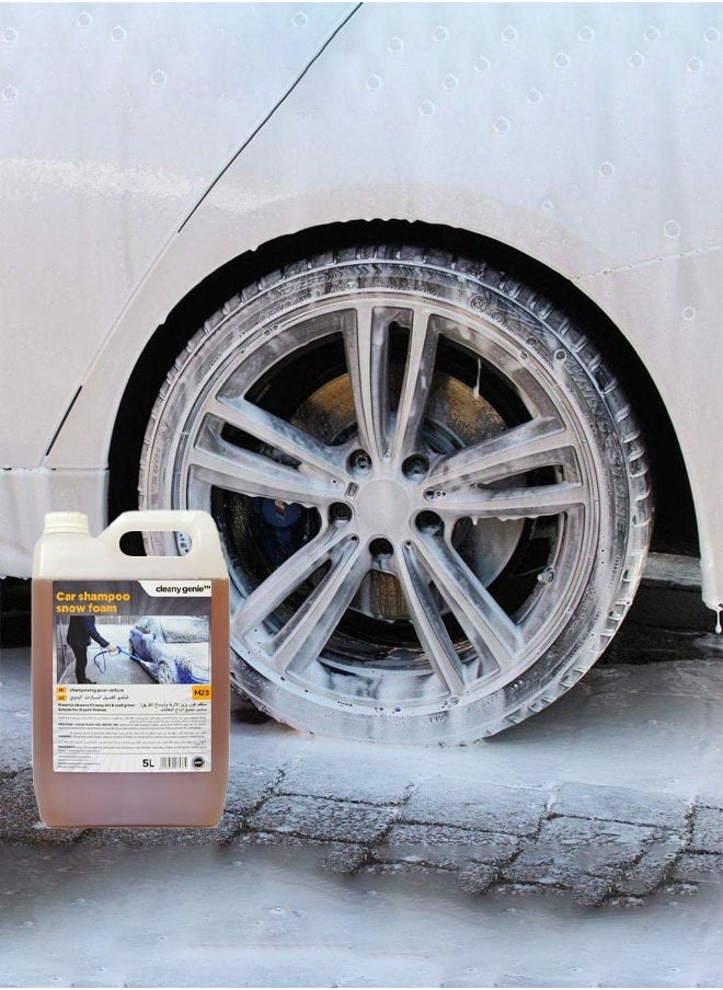cleany genie Snow Foam Car Wash Shampoo 5L  - Image 3
