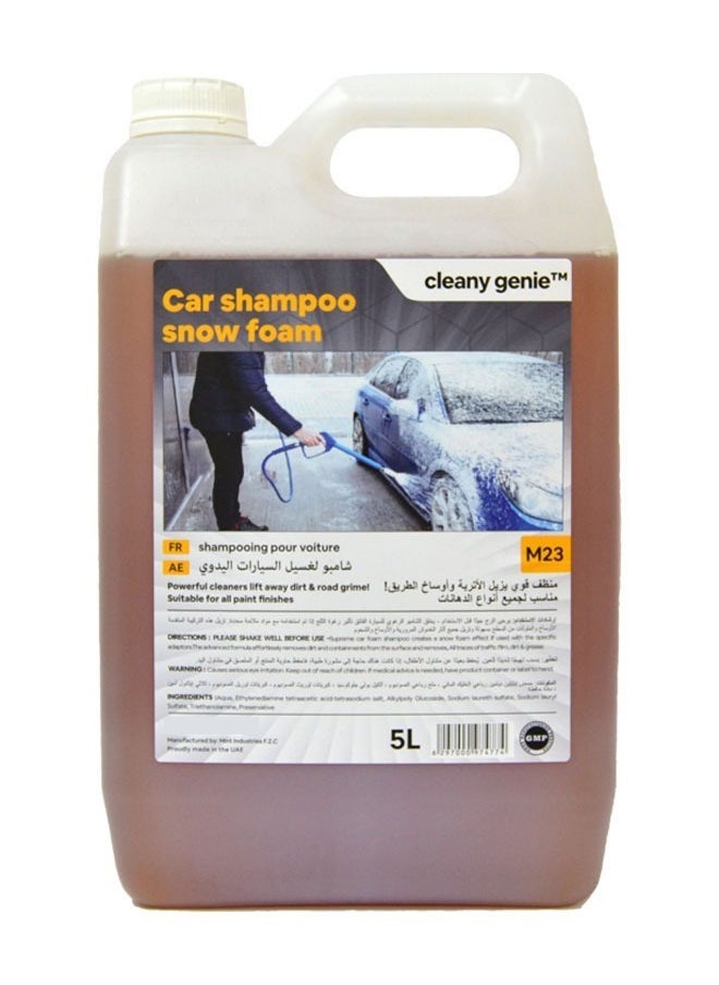 cleany genie Snow Foam Car Wash Shampoo 5L  - Image 2