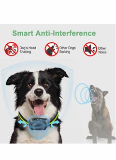 Excefore Rechargeable Dog Bark Collar with Beep Vibration and Shock, Anti Barking Collar for Small Medium Large Dogs, Humane Dog Training Device with 5 Adjustable Sensitivity Levels  - Image 4