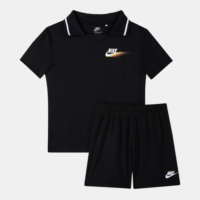 Nike Kids' Sportswear Victory Lap T-Shirt and & Shorts Set
