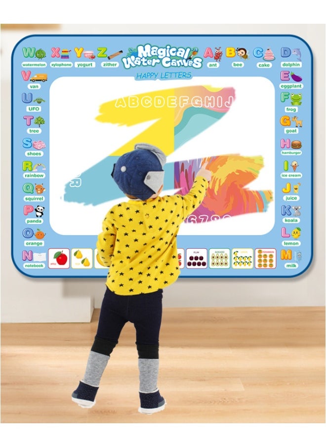 Magical water canvas toy, suitable for children to paint with water 80x60cm