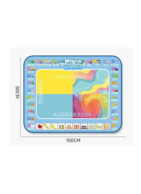 Magical water canvas toy, suitable for children to paint with water 80x60cm
