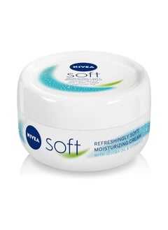 Nivea Soft Soft and Refreshing Moisturizing Cream White 50 ml 