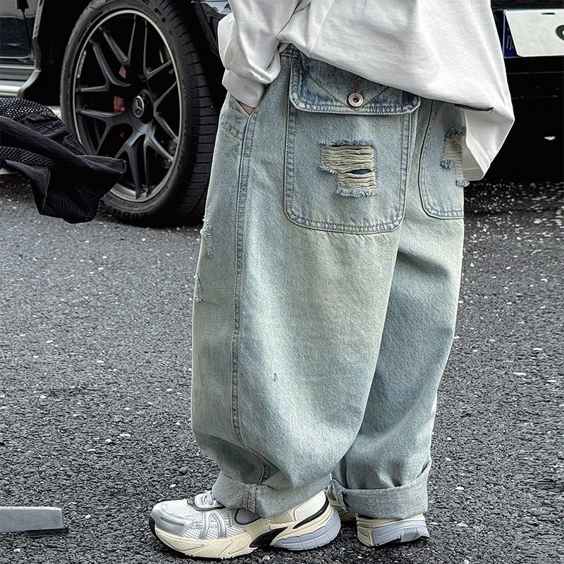Generic Boys Jeans Spring Korean Style Trendy Children'S Spring ...