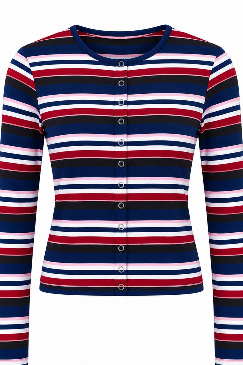 MIXRAY Straight Blouse - Image 2